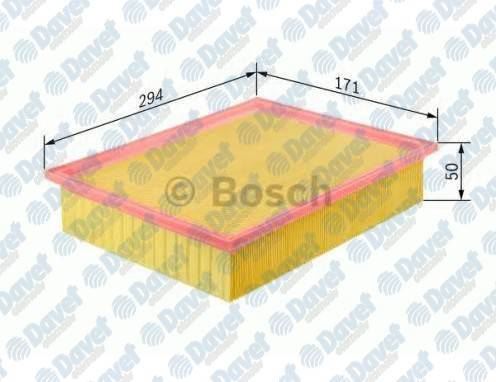 BOSCH F026400611 Hava Filtresi Caddy Golf Vii Ibiza Leon Fabia A1 1.0 Tfsi 25 Tfsi 30 Tfsi A3 1.0 Tfsi 30 Tfsi Arona 1.0 Tgi 1.0 T